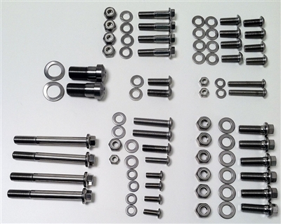 Complete Stainless Steel Chassis Fastener Kit - 2921